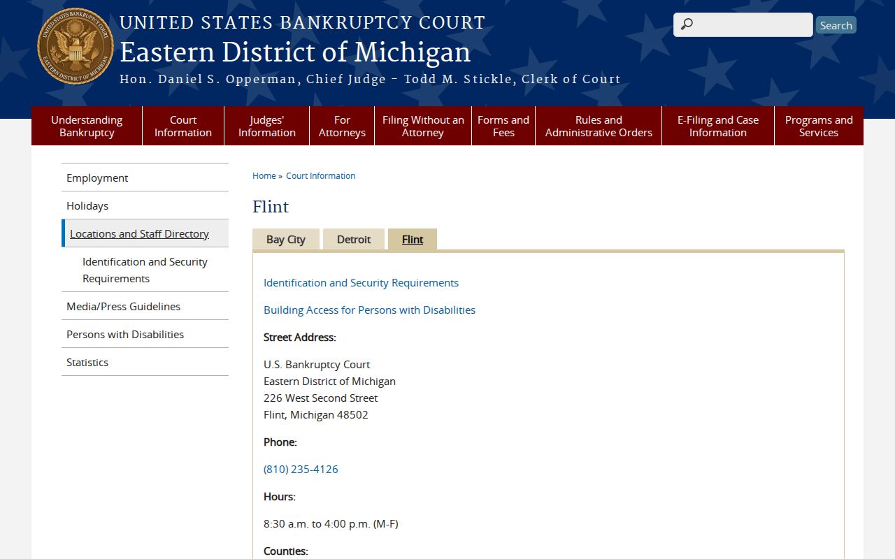 Perry court records bankruptcy court reference